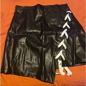 Finesse Faux leather mini